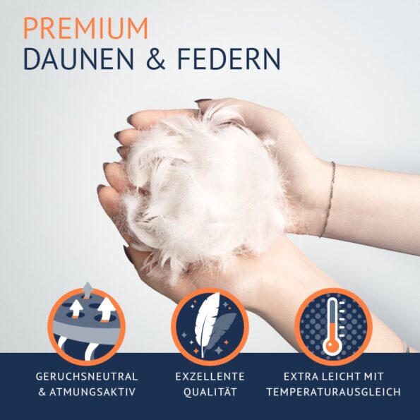 Winter Daunendecke - 100% Daunen casimum® | 